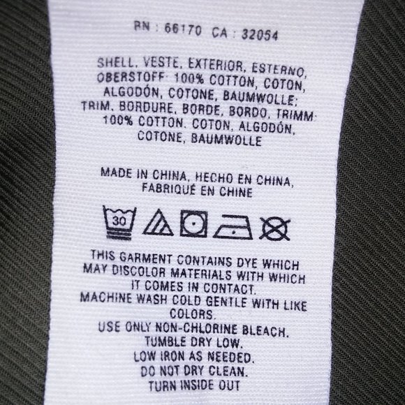 Hei Hei Anthropologie Jacket Small Green Wax Coated Collared Solid Button Long S - Picture 12 of 12